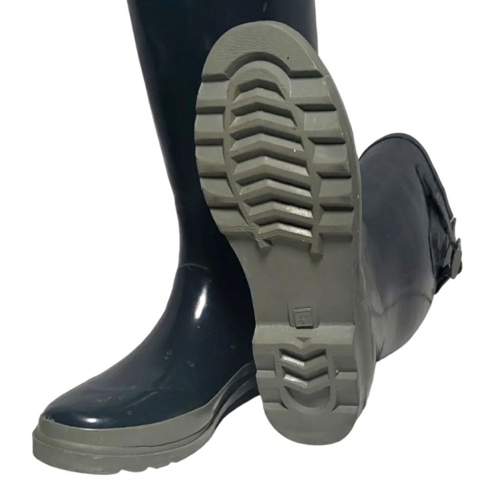 Men's MARC JACOBS Green & Gray Rainboots Sneaker Shoe Size 41 - Picture 3 of 4